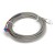 FTARR02 K type 6mm inner diameter cold pressing nose 4m metal screening cable thermocouple temperature sensor