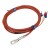 FTARR02 PT100 type 5mm inner diameter cold pressing nose 2m Silica gel cable RTD temperature sensor