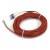 FTARR02 PT100 type 6mm inner diameter cold pressing nose 10m metal screening cable RTD temperature sensor