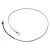 FTARR03 K type 5mm diameter hole ring 0.5m metal screening cable 3D printer ungrounded thermocouple temperature sensor