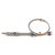 FTARS01 J type bayonet M12 compression spring 32mm sleeve length 1m metal screening cabel thermocouple temperature sensor