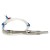 FTARS01 K type bayonet M12 compression spring 32mm sleeve length 1m fibreglass braided cabel thermocouple temperature sensor