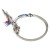 FTARS01 K type bayonet M12 compression spring 32mm sleeve length 1m metal screening cabel thermocouple temperature sensor