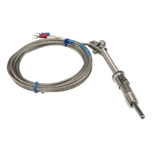 FTARS01 K type bayonet M12 compression spring 32mm sleeve length 3m metal screening cabel thermocouple temperature sensor