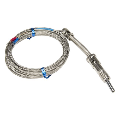 FTARS01 K type bayonet M12 compression spring 32mm sleeve length 4m metal screening cabel thermocouple temperature sensor