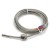 FTARS02 J type 12mm inner diameter adjustable bayonet cap 5m high density metal screening cable thermocouple temperature sensor