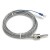 FTARS02 J type 12mm inner diameter adjustable bayonet cap 3m high density strand wire metal screening cable thermocouple temperature sensor