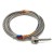 FTARS02 J type 12mm inner diameter adjustable bayonet cap 3m high density strand wire metal screening cable thermocouple temperature sensor