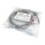 FTARS02 J type 12mm inner diameter adjustable bayonet cap 5m high density strand wire metal screening cable thermocouple temperature sensor