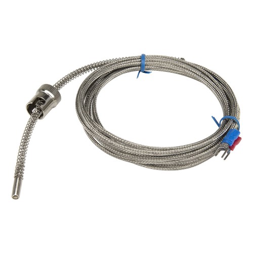 FTARS02 J type 11.5mm inner diameter adjustable bayonet cap 3m metal screening cable thermocouple temperature sensor