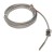 FTARS02 K type 12mm inner diameter adjustable bayonet cap 5m high density metal screening cable thermocouple temperature sensor