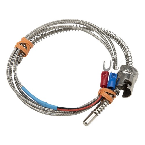 FTARS02 K type 11.5mm inner diameter adjustable bayonet cap 1m metal screening cable thermocouple temperature sensor