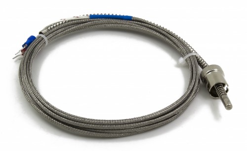 FTARS02 K type 11.5mm inner diameter adjustable bayonet cap 3m metal screening cable thermocouple temperature sensor
