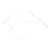 FTARW01 0.4*120mm S type bare platinum and rhodium thermocouple wire
