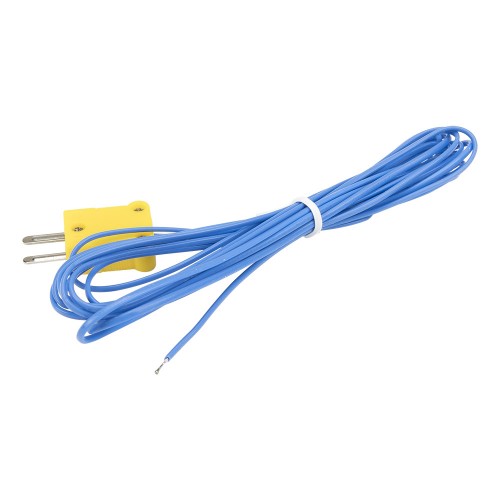 FTARW02 K type wire head 3m PTEE cable plug connection thermocouple temperature sensor