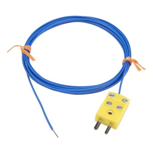 FTARW02 K type wire head 3m PTEE cable plug connection thermocouple temperature sensor