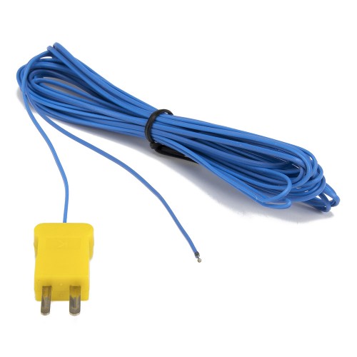 FTARW02 K type wire head 5m PTEE cable plug connection thermocouple temperature sensor