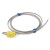 FTARW03 K type 1m high temperature resistance metal screening cable wire head plug connection thermocouple temperature sensor
