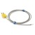 FTARW03 K type 1m high temperature resistance metal screening cable wire head plug connection thermocouple temperature sensor