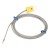 FTARW03 K type 2m high temperature resistance metal screening cable wire head plug connection thermocouple temperature sensor