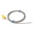 FTARW03 K type 2m high temperature resistance metal screening cable wire head plug connection thermocouple temperature sensor
