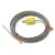 FTARW03 K type 3m high temperature resistance metal screening cable wire head plug connection thermocouple temperature sensor