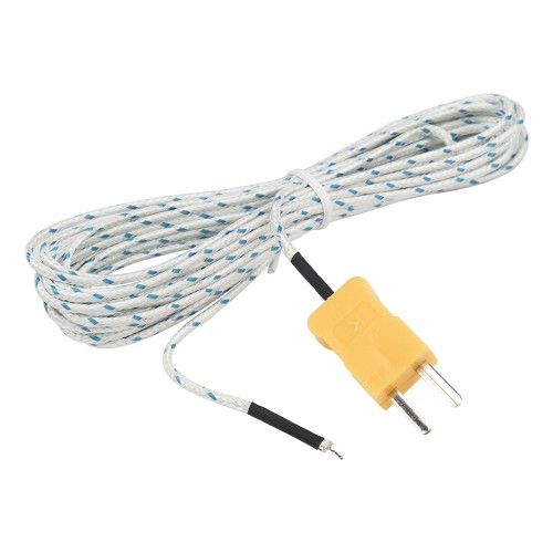 TP-01 K type 5m cable wire head plug connection thermocouple temperature sensor for TES-1310 TM-902C