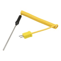 TP-02 K type 3*100mm probe head plug connection thermocouple temperature sensor for TM-900C TES1310/1320