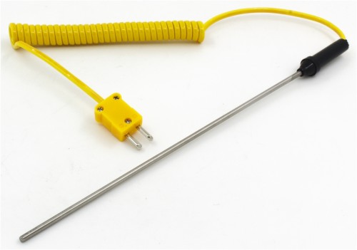 TP-02 K type 3*200mm probe head plug connection thermocouple temperature sensor for TM-900C TES1310/1320