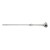 WRN-230 K type 201 stainless steel M27x2 screw thread 550mm total 400mm insert probe length box connection thermocouple temperature sensor