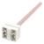 WRP-100 150mm probe 0.3mm wire diameter B type platinum and rhodium thermocouple temperature sensor