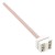 WRP-100 200mm probe 0.2mm wire diameter R type platinum and rhodium thermocouple temperature sensor