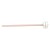 WRP-100 200mm probe 0.2mm wire diameter R type platinum and rhodium thermocouple temperature sensor