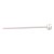 WRP-100 250mm probe 0.2mm wire diameter R type platinum and rhodium thermocouple temperature sensor