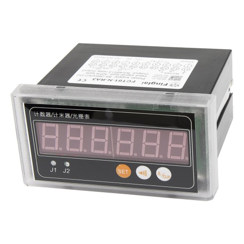 FCT01 AC/DC 85-265V contact level pluse NPN sensor input RS485 3 relays output digital counter meter counter raster meter