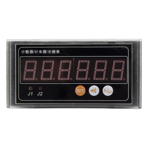 FCT01 DC 12-36V contact level pluse PNP sensor input 2 relays output digital counter meter counter raster meter
