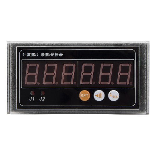 FCT01 DC 12-36V contact level pluse NPN sensor input 1 relay output digital counter meter counter raster meter