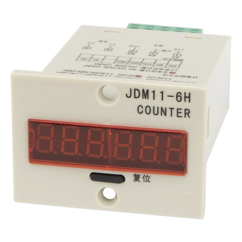 JDM11-6H AC/DC 12-24V 4 pin 6-36VDC NPN sensor input digital electronic production counter