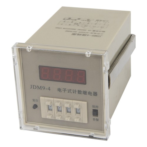 JDM9-4 4 digits AC 220V count up digital counter