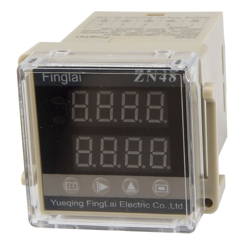 ZN48 AC/DC 24V 48*48mm counter frequency meter tachometer