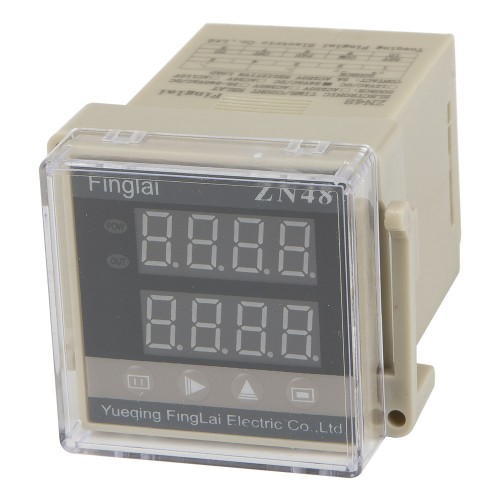 ZN48 AC/DC 24V 48*48mm counter frequency meter tachometer