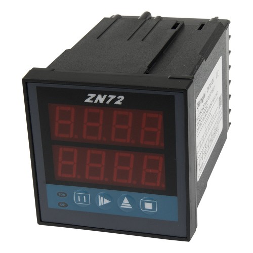 ZN72 AC/DC 12V 72*72mm counter frequency meter tachometer