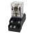 JQX-30F AC 110V 30A  DPDT silver alloy contact high power relay with socket base