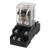 JQX-30F DC 24V 30A DPDT silver alloy contact high power relay with ...