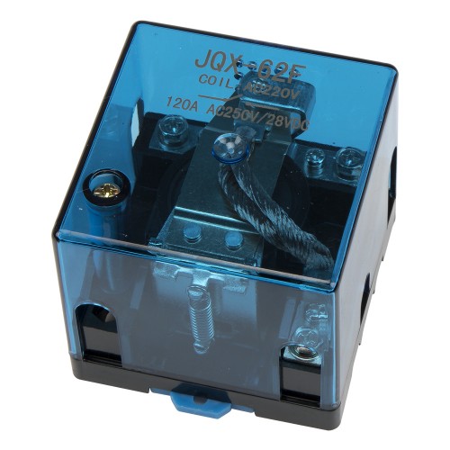 JQX-62F-1Z AC 220V 120A silver alloy contact high power relay