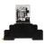 JQX-13FL DC 12V LED indicator electromagnetic relay with socket base HH62P LY2 series 12VDC LY2NJ