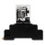 JQX-13FL DC 24V LED indicator electromagnetic relay with socket base HH62P LY2 series 24VDC LY2NJ