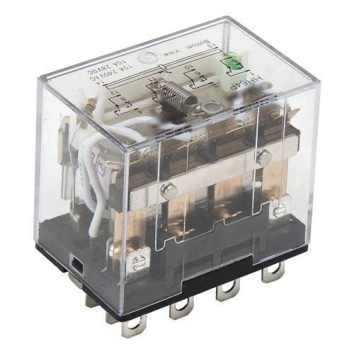 LY4NJ DC 24V LED indicator electromagnetic relay LY4 series 24VDC HH64P