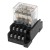 LY4NJ AC 220V LED indicator electromagnetic relay with socket base LY4 series 220VAC HH64P