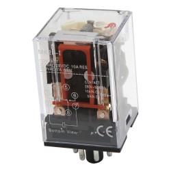 MK2P-I AC 220V 8 pins LED indicator type electromagnetic relay